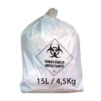 Saco lixo hospitalar infectante 15l c/100 embalac
