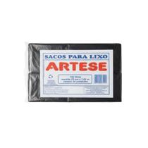 Saco lixo preto 100L 5uni Artese Saco lixo preto 100L 5uni Artese