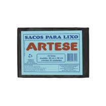 Saco lixo preto 15L 20uni Artese Saco lixo preto 15L 20uni Artese