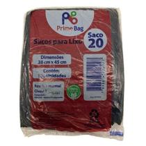 Saco Lixo Preto 20 Litros Primebag C/100 Saco Lixo Preto 20 Litros Primebag C/100