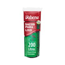 Saco Lixo Preto Super Resistente Reforçado Extraforte Vabene Pacote Plástico 100% reciclado