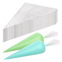 Saco/Manga de Confeitar Descartável Pequeno 28cm 25 unidades Resistente.