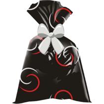 Saco Metalizado 30X45CM Masculino Sortidos Pacote com 100