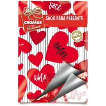 Saco Metalizado 45X60CM Romantico Sortidos