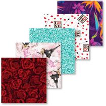 Saco Metalizado Feminino Sortido 43X59CM - Pacote com 50 Unidades