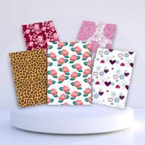 Saco Metalizado para Presente 50X69CM Feminino Sortido Pacote com 50