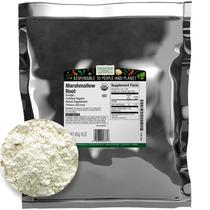 Saco orgânico de 454 g de pó de raiz de marshmallow Frontier Co-op Saco orgânico de 454 g de pó de raiz de marshmallow Frontier Co-op
