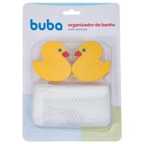 Saco Organizador Brinquedo de Banho com Ventosa Buba Patinhos