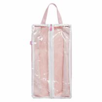 Saco Organizador De Sapato Calçado Transparente Linha Sweet - Momis Petit