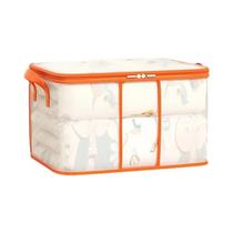 Saco Organizador Transparente Dobrável De Plástico Com Zíper Para Roupas, Cobertores E Edredons
