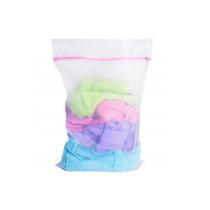 Saco p/ lavar roupa delicadas 50x60cm c/ziper proteger