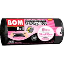 Saco P/Lixo Bom Rl.Ref. 15L C/40-35 Saco P/Lixo Bom Rl.Ref. 15L C/40-35