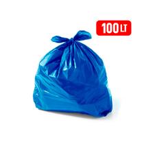 Saco P/Lixo Cs 100 Lt Azul Comum C/100