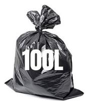 Saco P/ Lixo Preto De 100l Super Resistente/reforçado-20un