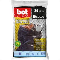 Saco P/Lixo Sup.Forte Pr. 30L C/10 Saco P/Lixo Sup.Forte Pr. 30L C/10