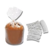 Saco P/ Panetone De 250g E Similares C/ 100 Un. + Fecho Saco P/ Panetone De 250g E Similares C/ 100 Un. + Fecho