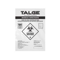 Saco p/residuos infectantes 30kg (100l) - talge Saco p/residuos infectantes 30kg (100l) - talge