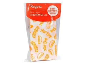 Saco Papel Estampado Hot Dog c/50 Regina Saco Papel Estampado Hot Dog c/50 Regina