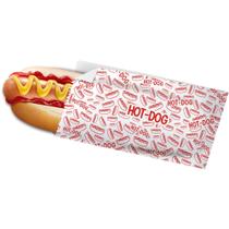 Saco Papel Hotdog 11x20 Com 2 Cortes 100 Un - Festcolor