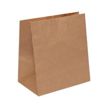 Saco Papel Kraft Personalizável P Resistente e Sustentável 28x19x11,5cm Kit 100U