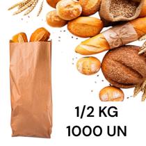 Saco papel semi kraft 1/2 kg c/ 2000 un pardo paes salgados Saco papel semi kraft 1/2 kg c/ 2000 un pardo paes salgados