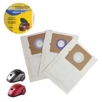 Saco para aspirador de pó modelo arno zelio ref.2171 3 un.