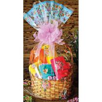 Saco para cesta 60x90cm. decorado sortido packpel