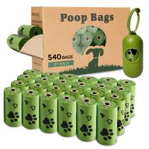 Saco para Cocô de Cachorro Yingdelai - 540 Unidades Biodegradáveis com Dispensador Perfumado
