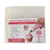 Saco para Confeitar Pequeno com 5 un. Mago