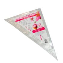 Saco para confeitaria médio com 50 unidades mago