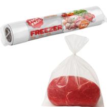 Saco Para Congelar Alimentos Freezer Faça Fácil 50 Unidades