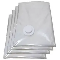 Saco Para Guardar Roupas à Vácuo Tamanho G 70x100cm