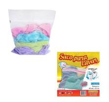 Saco para Lavar Roupa 63x44cm com Zíper