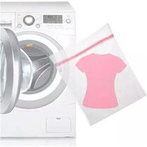 Saco Para Lavar Roupas - Tamanho 40cm x 30cm - Saco protetor para lavar roupas finas e delicadas - Panami
