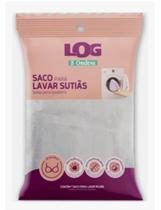 Saco Para Lavar Sutiã Log 22x16cm Branco Ordene Saco Para Lavar Sutiã Log 22x16cm Branco Ordene
