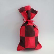 SACO PARA LEMBRANCINHA ESTAMPADO QUADRICULADO VERMELHO/PRETO 0,13X 0,25 m SACO PARA LEMBRANCINHA ESTAMPADO QUADRICULADO VERMELHO/PRETO 0,13X 0,25 m