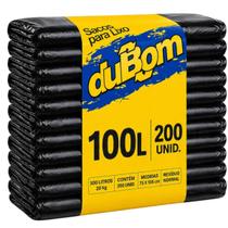 Saco Para Lixo 100 Litros Dubom Gg Extra Grande Direto da Fabrica Atacado Kit Com 80 100 150 200 Unidades Saco Para Lixo 100 Litros Dubom Gg Extra Grande Direto da Fabrica Atacado Kit Com 80 100 150 200 Unidades