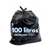Saco para Lixo 100 Litros - Reforçado Preto - Pacote com 5kg Saco para Lixo 100 Litros - Reforçado Preto - Pacote com 5kg