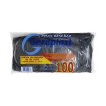 Saco para Lixo 100L Preto GERAPLAST pct c/100un 100x100 (75X105X0,9) Saco para Lixo 100L Preto GERAPLAST pct c/100un 100x100 (75X105X0,9)