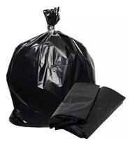 Saco Para Lixo 40 Litros Preto Reforçado 100 Unidades