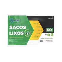 Saco para Lixo 50L Preto GERAPLAST c/100un 50x100 (63x80x0,6) Saco para Lixo 50L Preto GERAPLAST c/100un 50x100 (63x80x0,6)