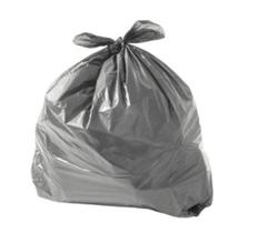 Saco para Lixo 60L Cinza TOTE pct c/100un 60x100 (50x70x0,4)