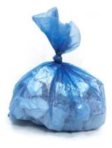 Saco Para Lixo Azul Higistore Reforçado 200 Lt Com 50 Unida