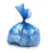Saco Para Lixo Azul Higistore Reforçado 50 Lt Com 50 Unidad