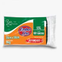 Saco para lixo embalixo embanew 15lts