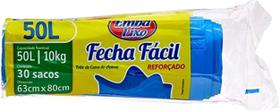 Saco para Lixo Fecha Fácil 50l Embalixo 30 Unidades Saco para Lixo Fecha Fácil 50l Embalixo 30 Unidades