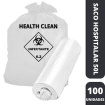 SACO PARA LIXO HOSPITALAR 50 Litros (PCT C/100) - HEALTH CLEAN