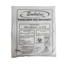 Saco para Lixo Infectante 30 litros Embalac com 100 unidades Saco para Lixo Infectante 30 litros Embalac com 100 unidades