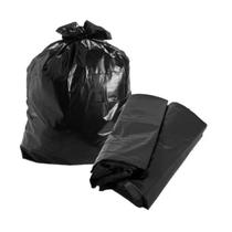 Saco Para Lixo Reforçado 60x75x0,05 50 Litros 100 Uni Preto