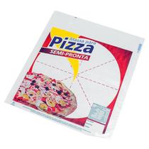 Saco para massa de pizza semi pronta com 1000 un. + fecho Saco para massa de pizza semi pronta com 1000 un. + fecho